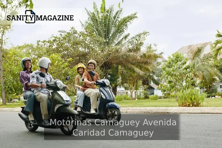 Motorinas Camaguey Avenida Caridad Camaguey – electric scooter on a busy Cuban street.