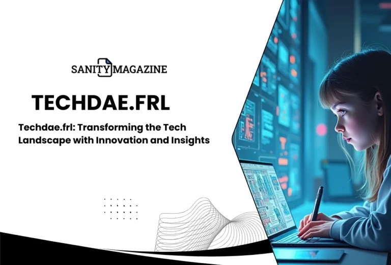 Techdae.frl article header featuring a tech professional working on multiple displays in a blue-tinted environment